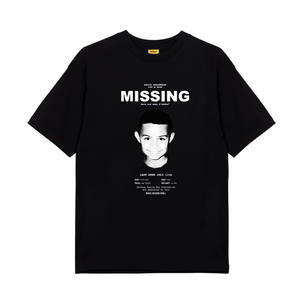 MISSING DRE TEE Black