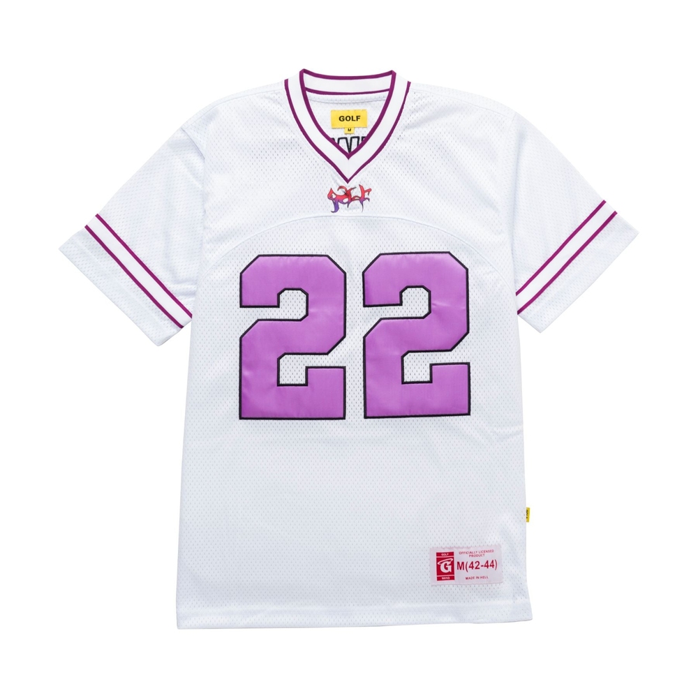 RAPTURE LOGO FOOTBALL JERSEY White