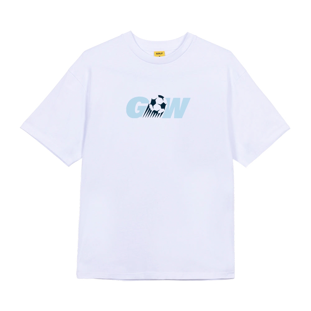 WAVY SOCCER TRACK T-SHIRT White