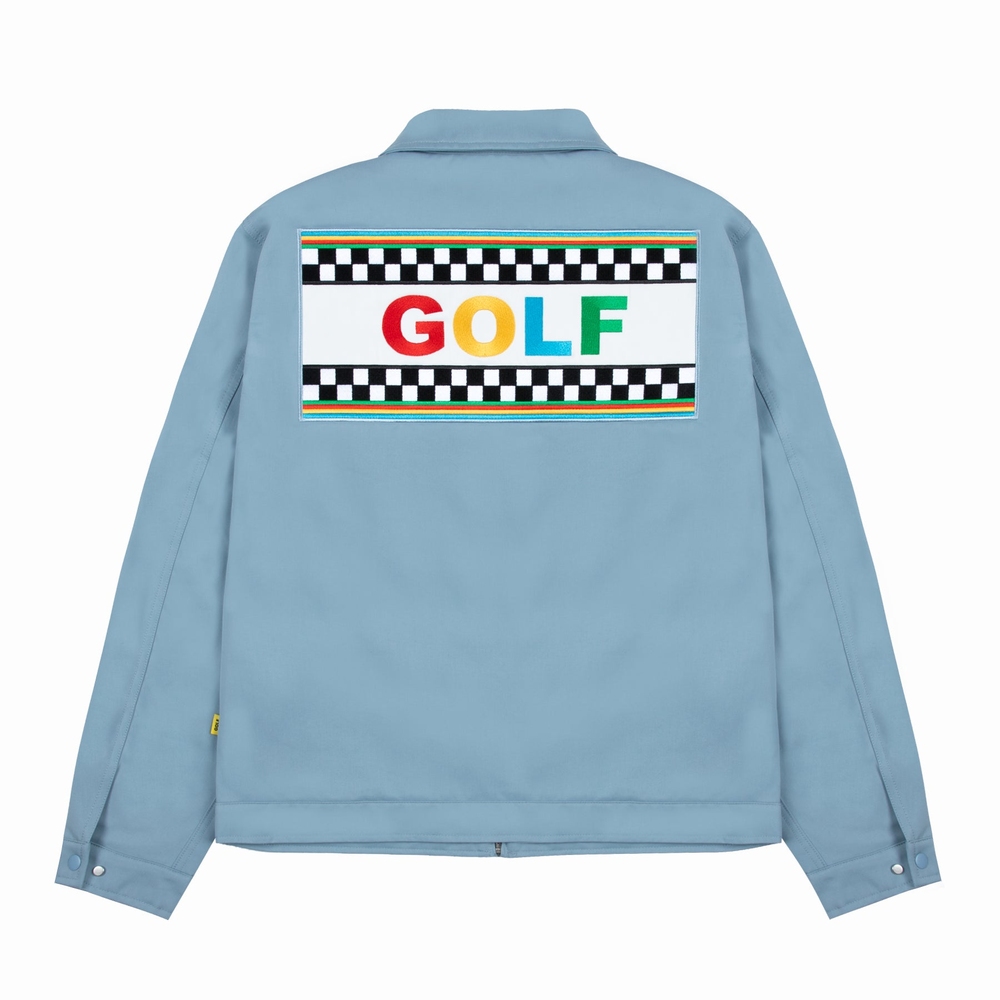 RALLY WORK JACKET BY +44 X GOLF WANG Blue