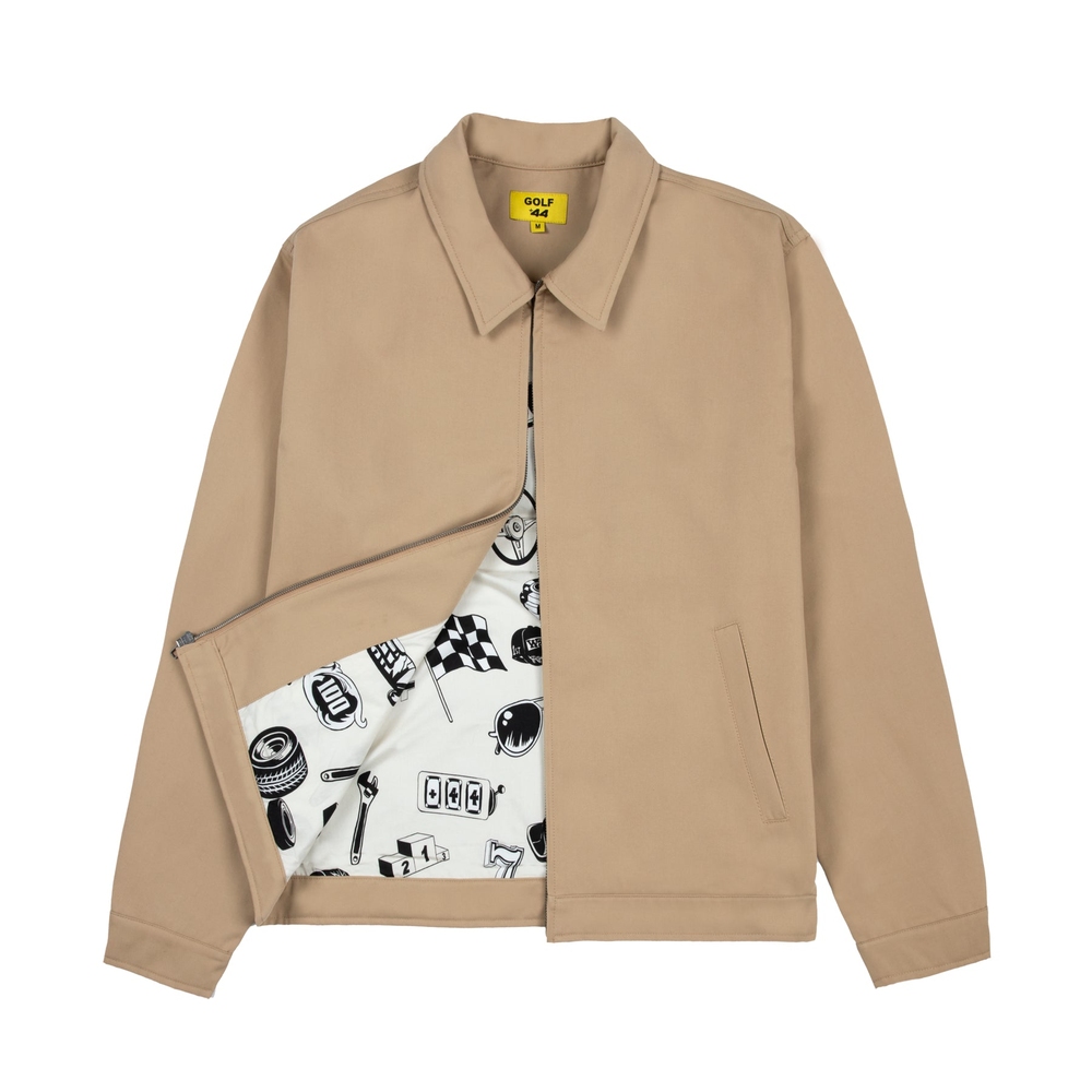 RALLY WORK JACKET BY +44 X GOLF WANG Khaki