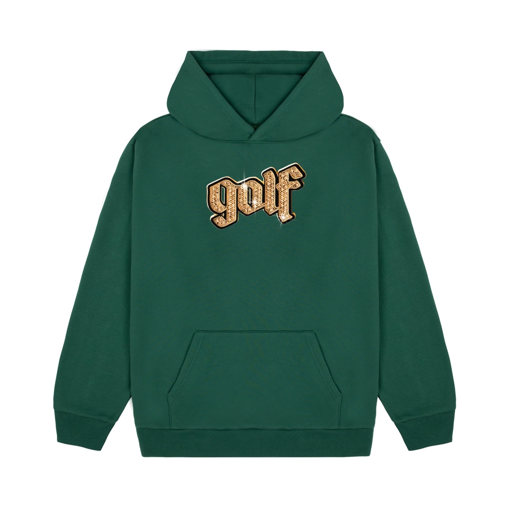 OLDE FLOODED HOODIE Dark Green