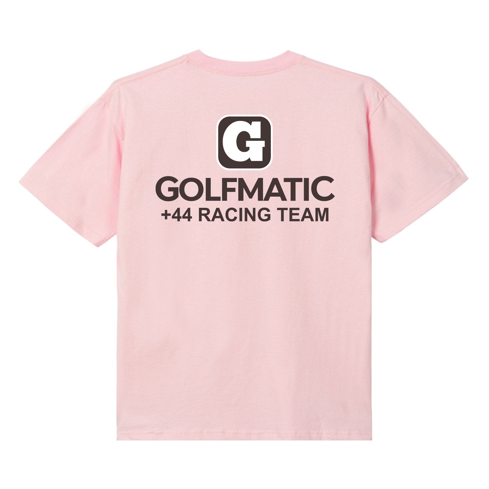 RACING TEAM TEE BY +44 X GOLF WANG Pink