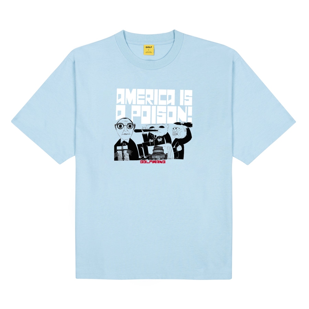 POISON TEE Light Blue