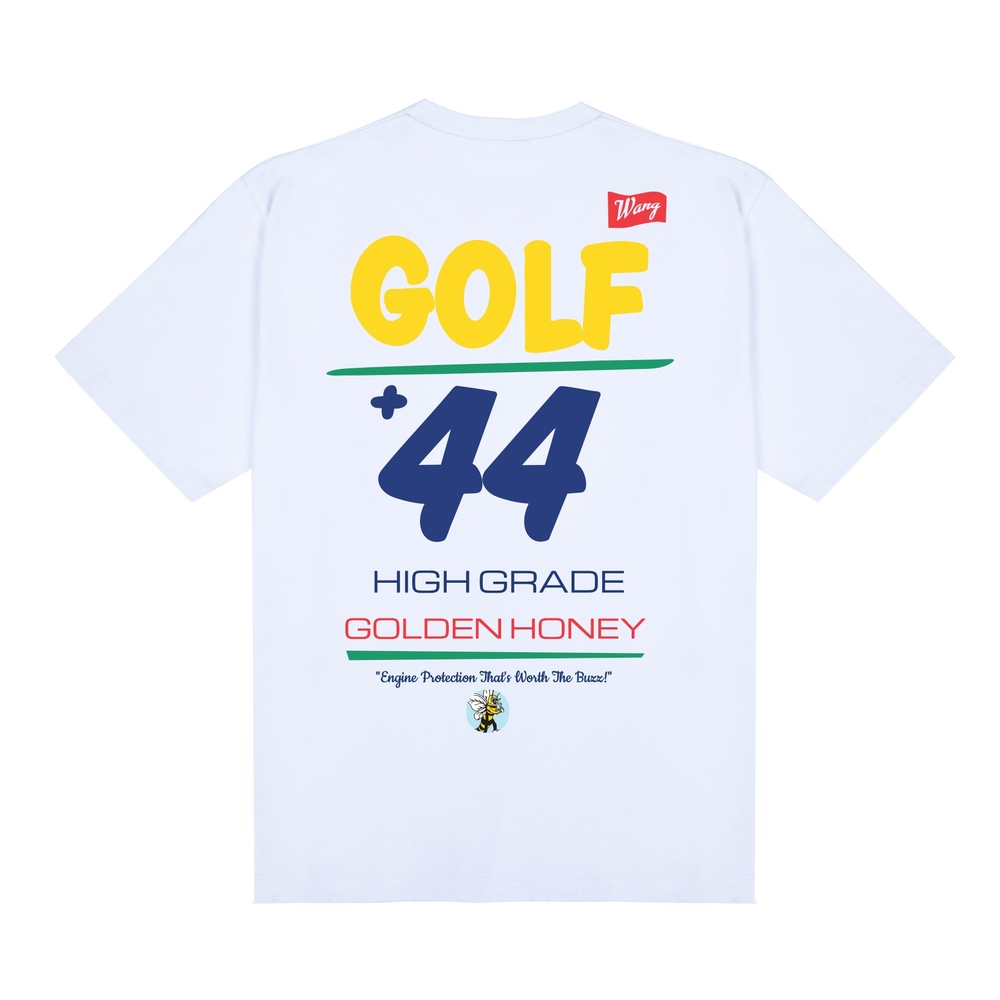 GOLDEN HONEY TEE BY +44 X GOLF WANG White