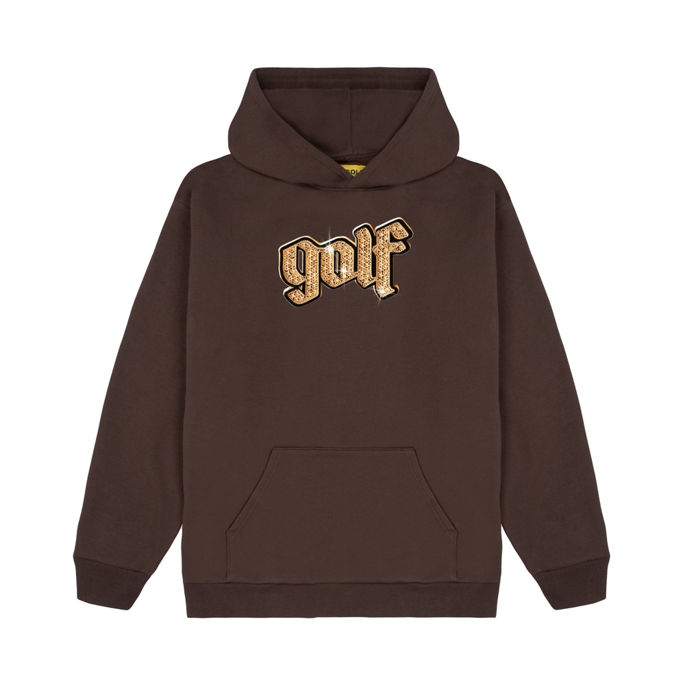 OLDE FLOODED HOODIE Dark Brown