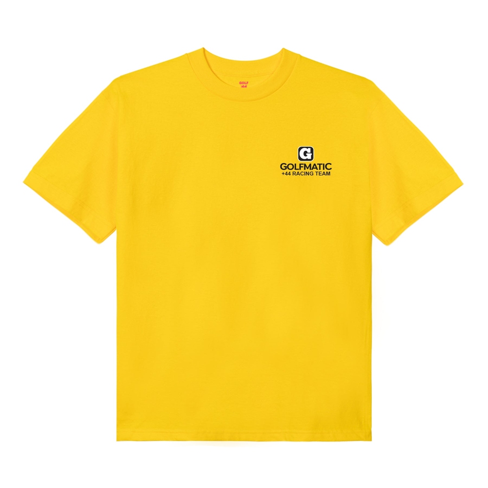 RACING TEAM TEE BY +44 X GOLF WANG Yellow