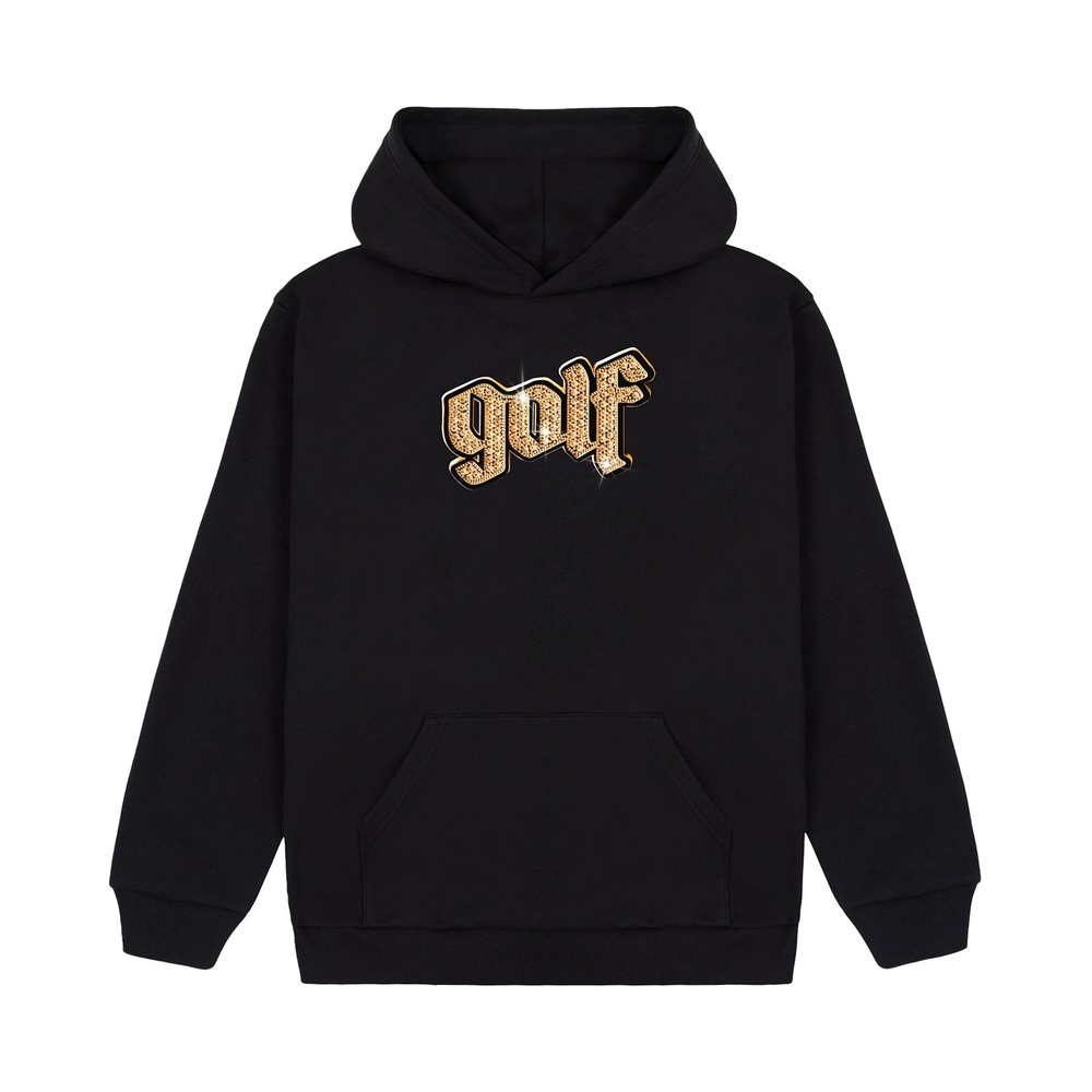 OLDE FLOODED HOODIE Black