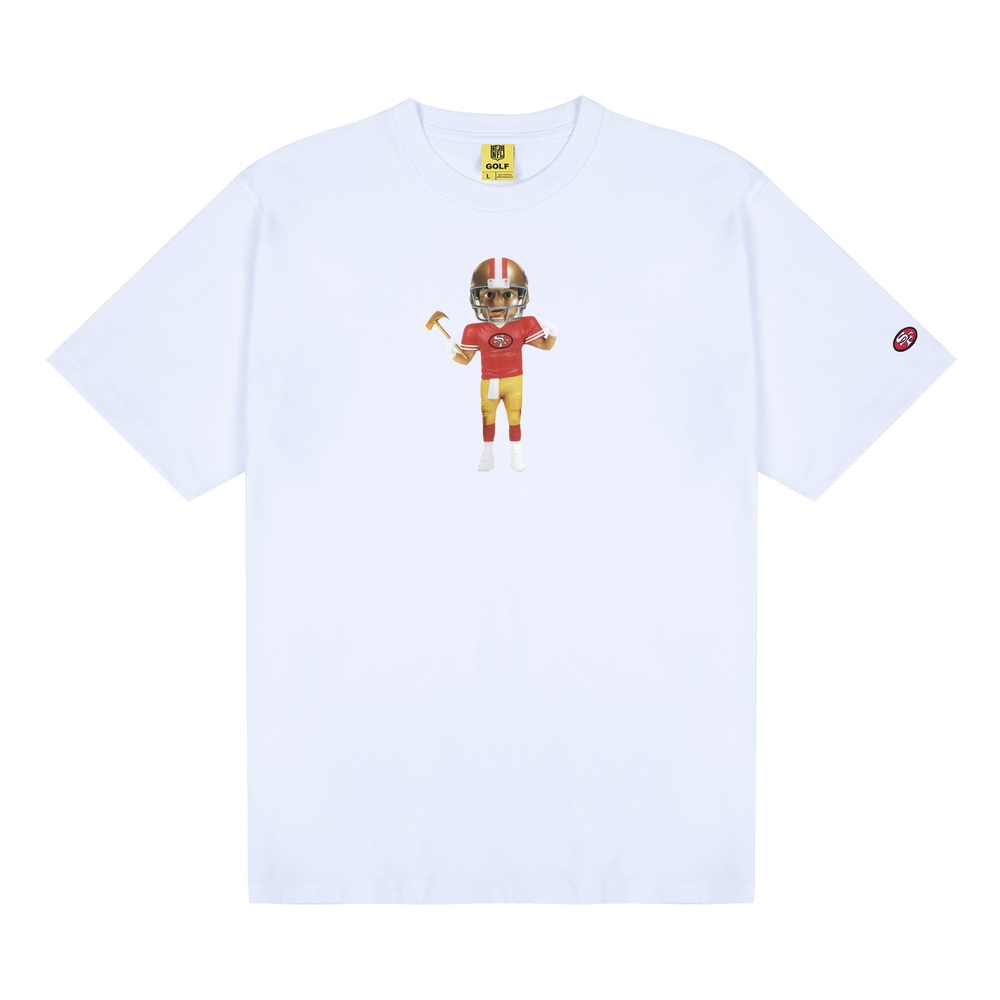 49ERS BOBBLEHEAD TEE Bright White