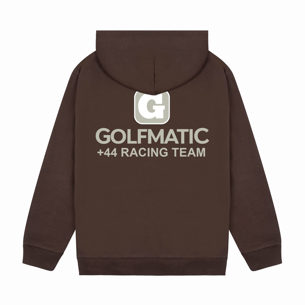 RACING TEAM HOODIE BY +44 X GOLF WANG Brown