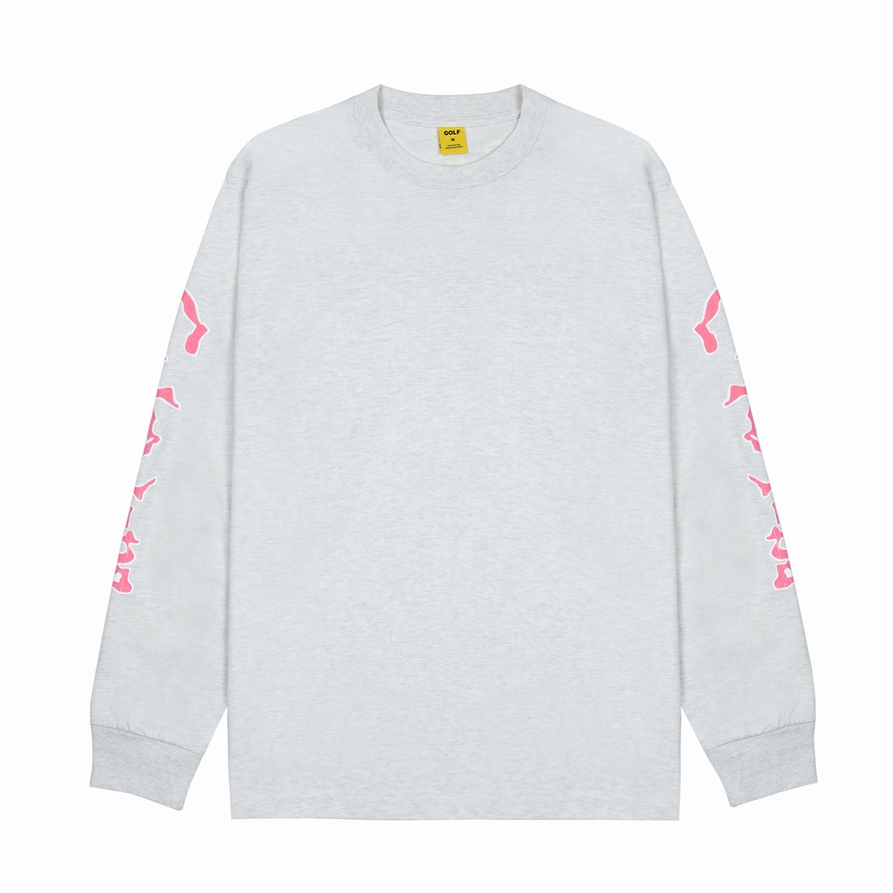 KRUSHER LONG SLEEVE TEE Ash Heather