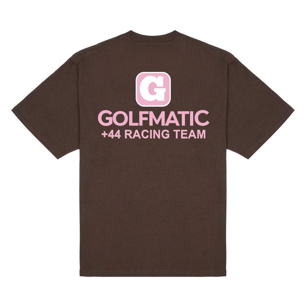 RACING TEAM TEE BY +44 X GOLF WANG Brown