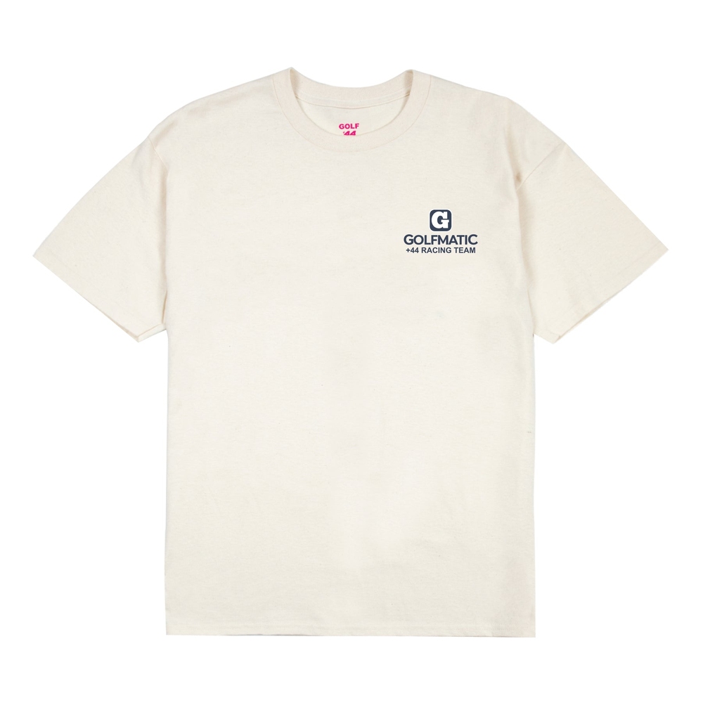 RACING TEAM TEE BY +44 X GOLF WANG Cream