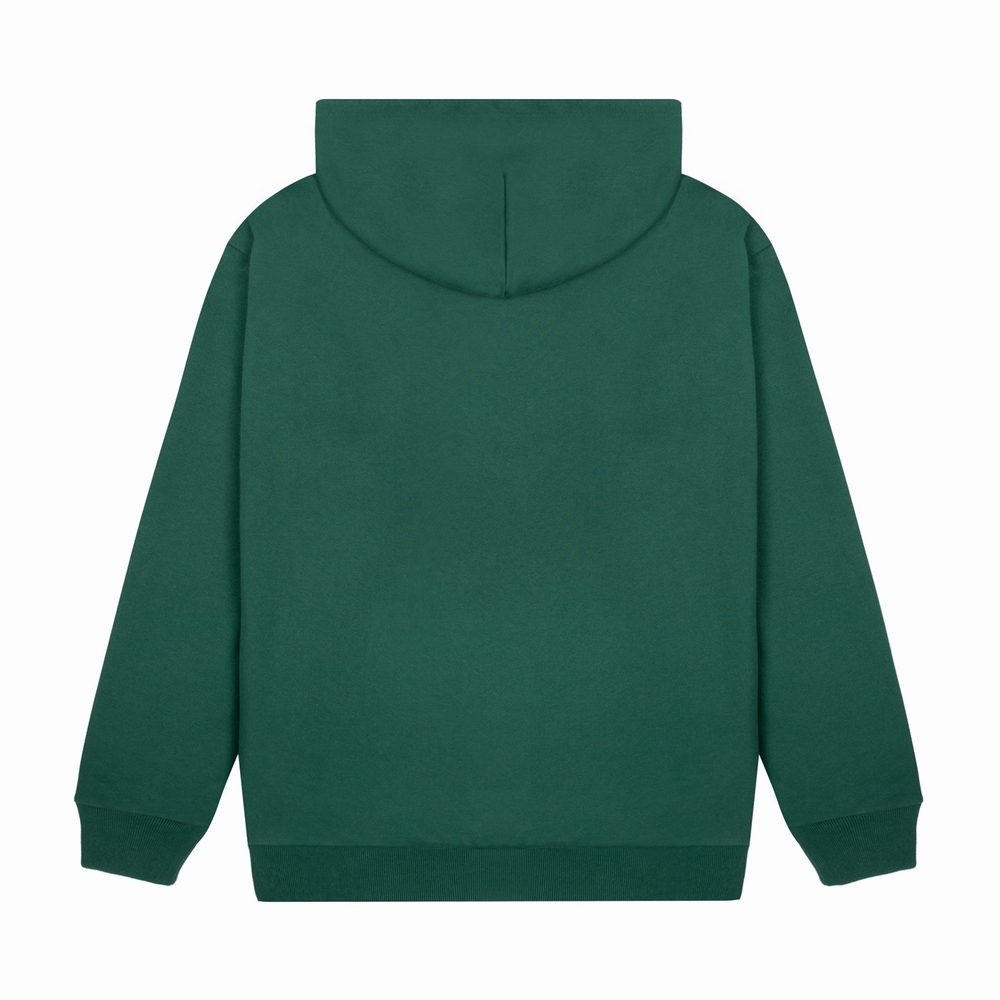 OLDE FLOODED HOODIE Dark Green