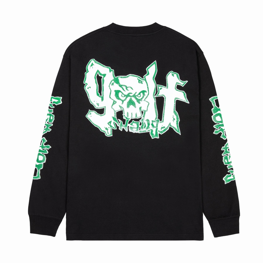 KRUSHER LONG SLEEVE TEE Black