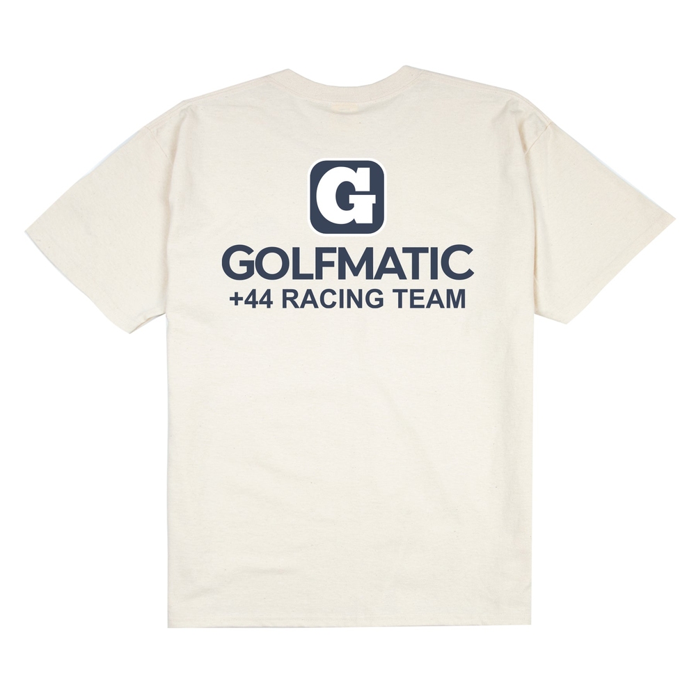 RACING TEAM TEE BY +44 X GOLF WANG Cream