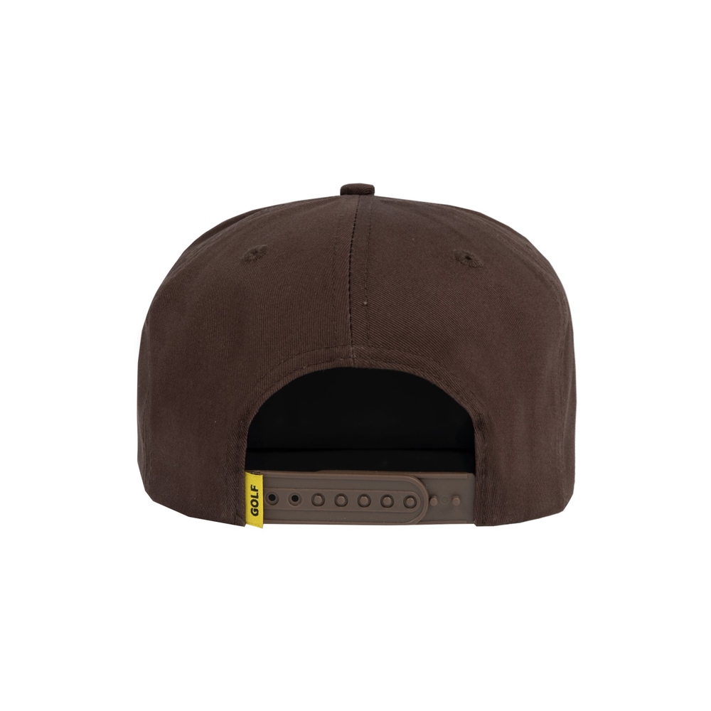 RACING TEAM SNAPBACK BY +44 X GOLF WANG Brown