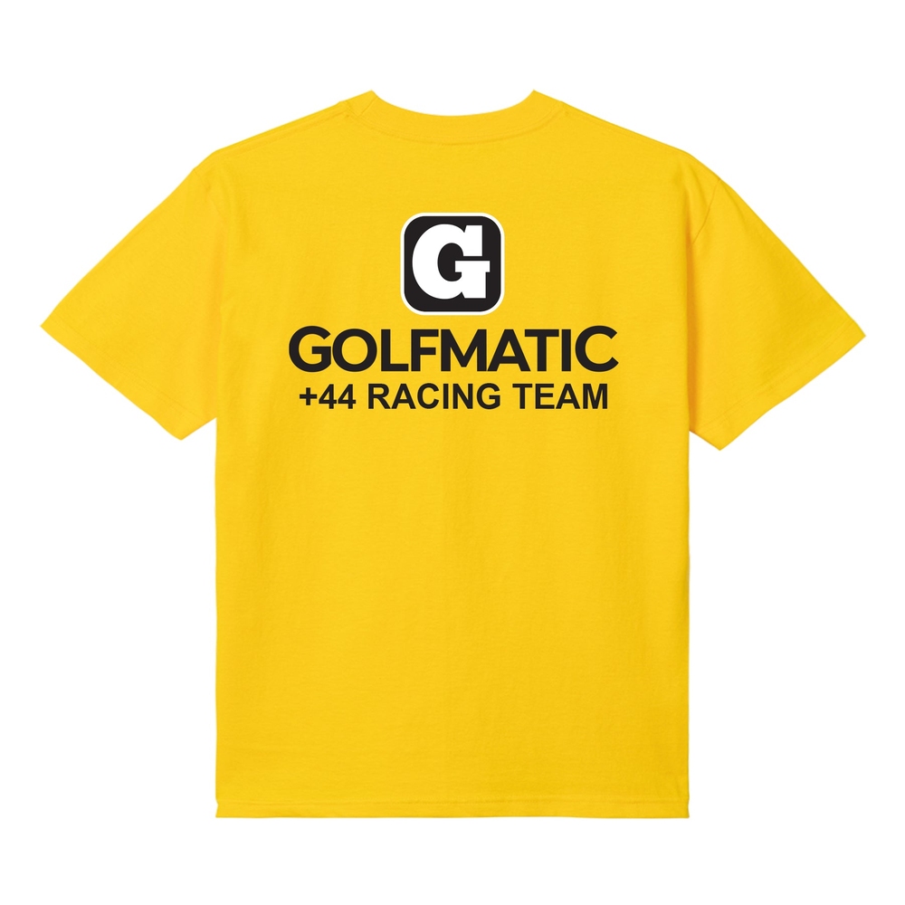 RACING TEAM TEE BY +44 X GOLF WANG Yellow