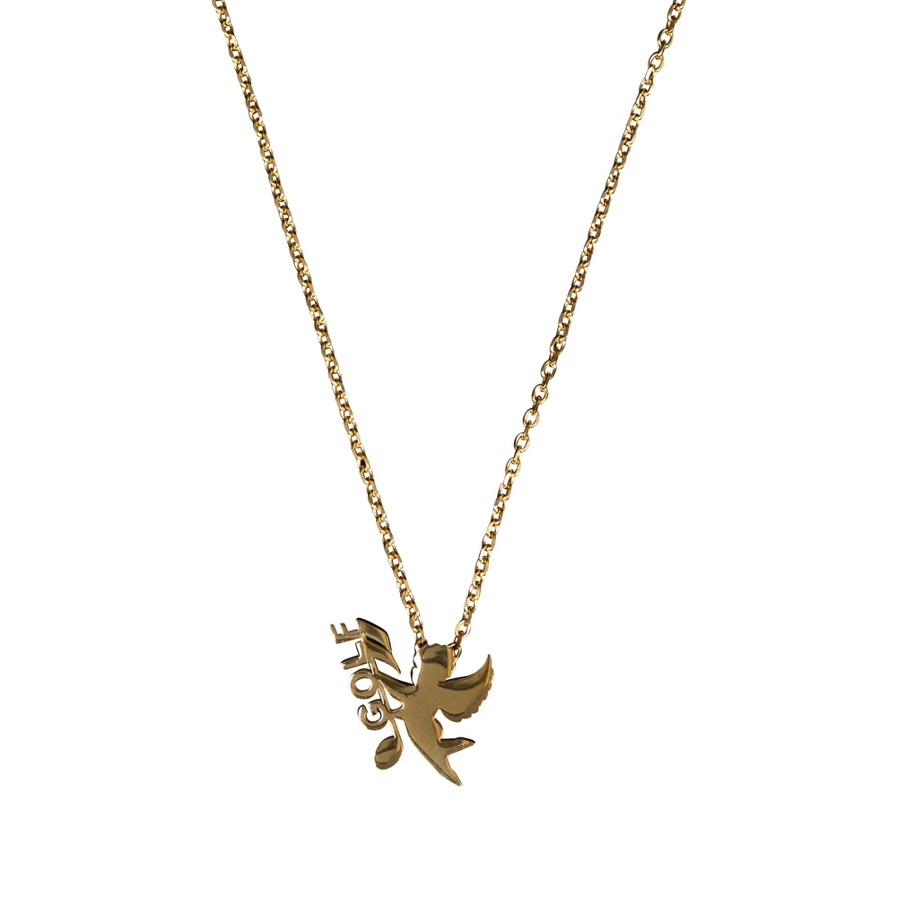 ANGEL NOTE NECKLACE Gold