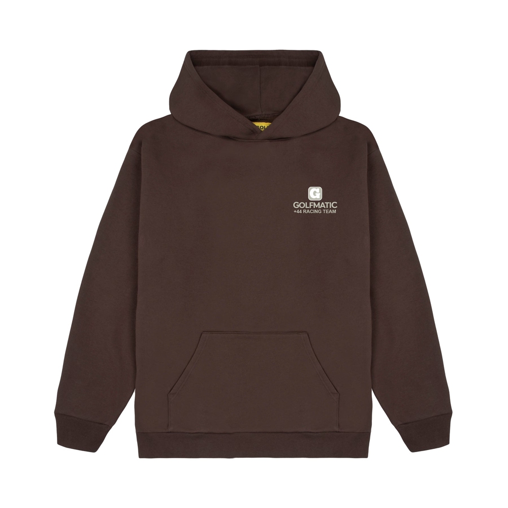 RACING TEAM HOODIE BY +44 X GOLF WANG Brown