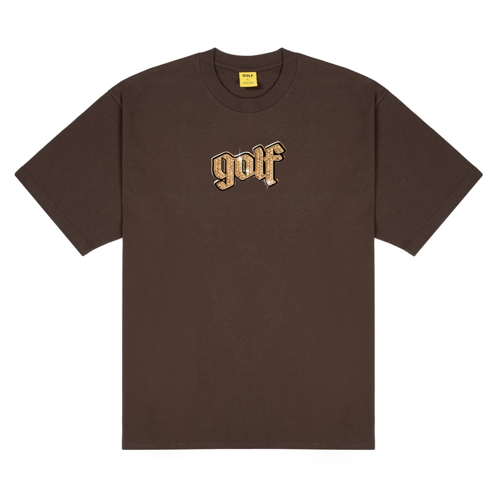 OLDE FLOODED TEE Dark Brown