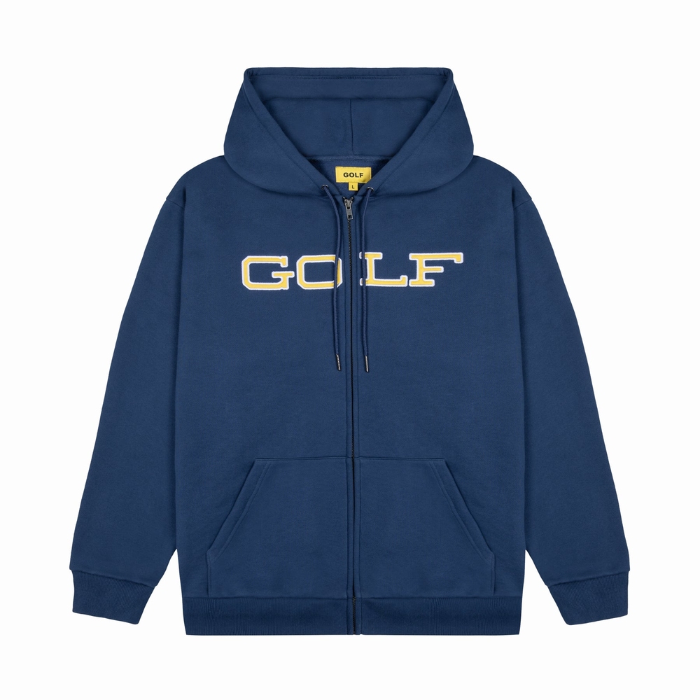 STATE ZIP UP HOODIE Navy