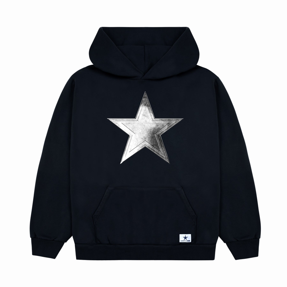 COWBOYS CUTOUT HOODIE Stretch Limo