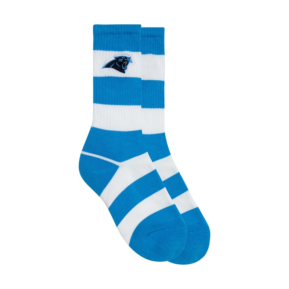 PANTHERS 3PK SOCKS Diva Blue Flame, Bright White/Diva Blue, Stretch Limo