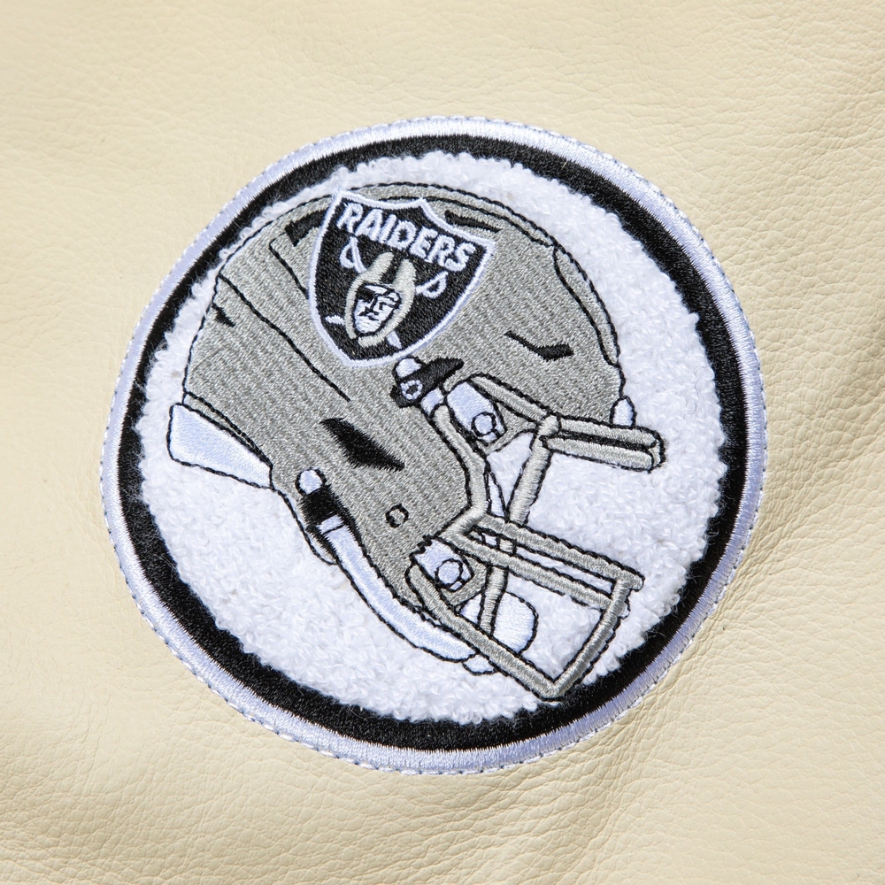 RAIDERS LETTERMAN JACKET Stretch Limo