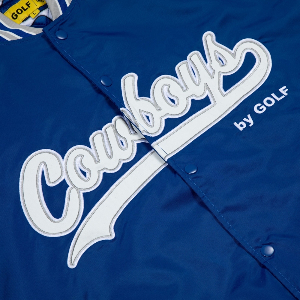 COWBOYS SATIN BOMBER JACKET Surf the Web