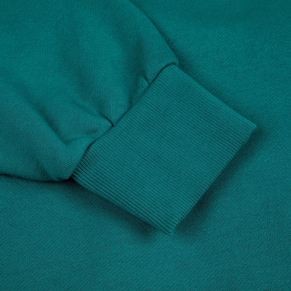 DOLPHINS CUTOUT HOODIE Teal Green