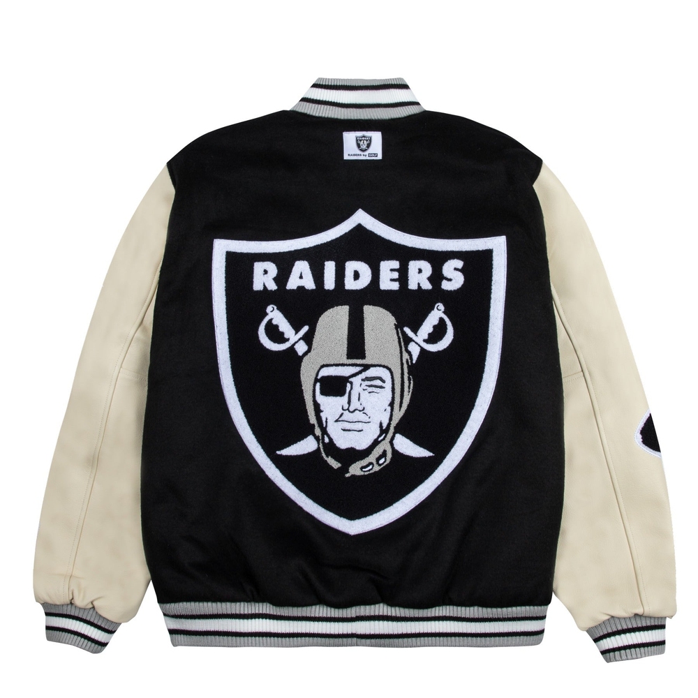 RAIDERS LETTERMAN JACKET Stretch Limo