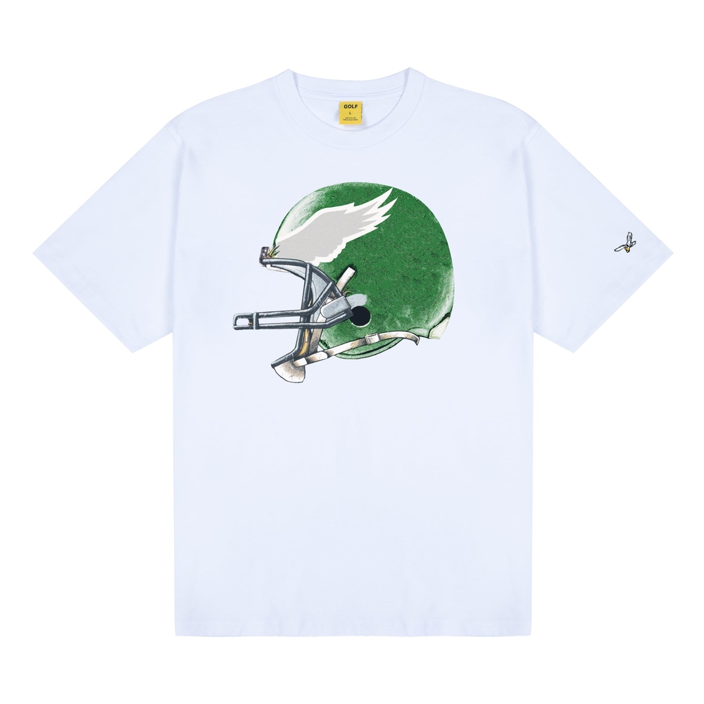 EAGLES HELMET TEE Bright White