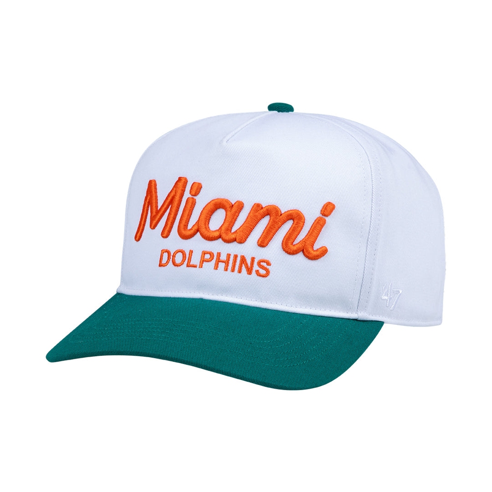 DOLPHINS SNAPBACK Bright White