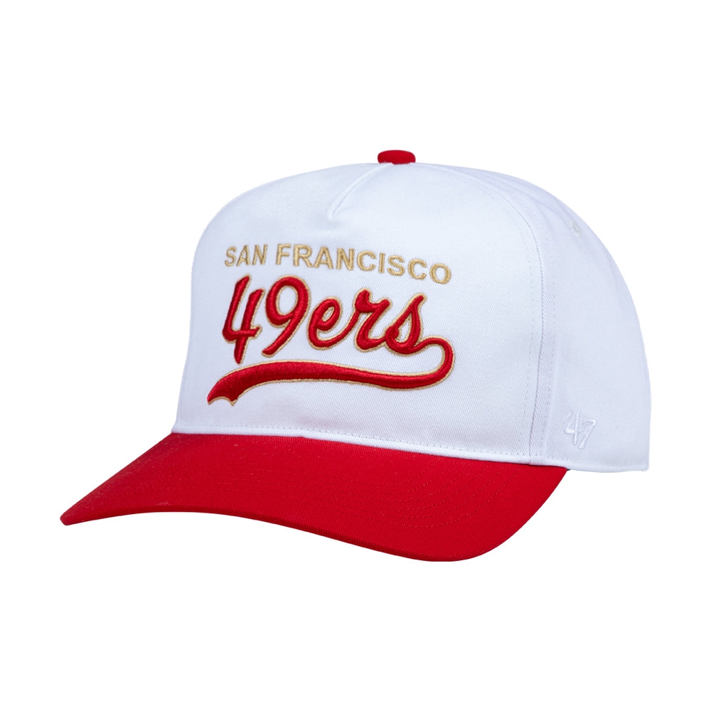 49ERS SNAPBACK Bright White