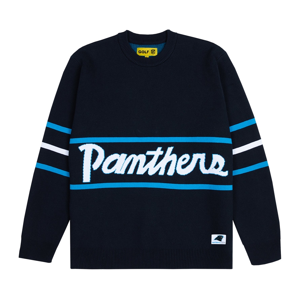 PANTHERS JACQUARD SWEATER Stretch Limo