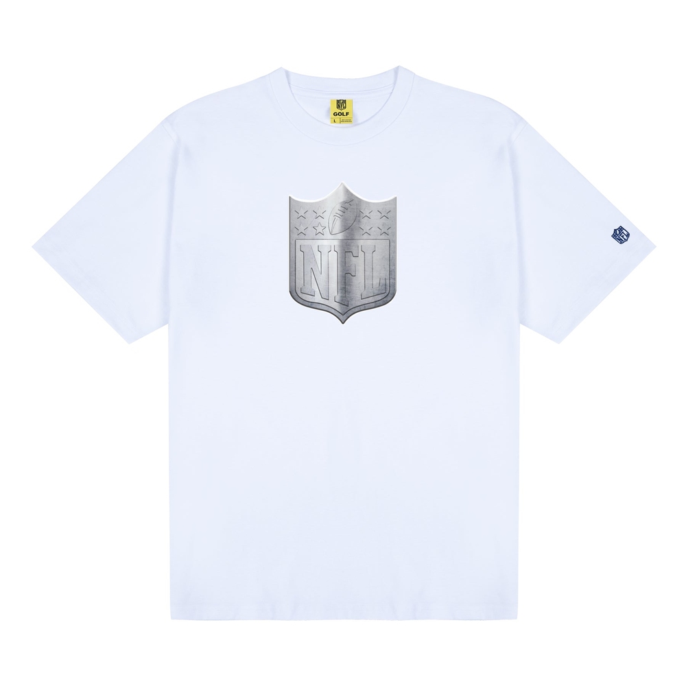 NFL SHIELD TEE Bright White