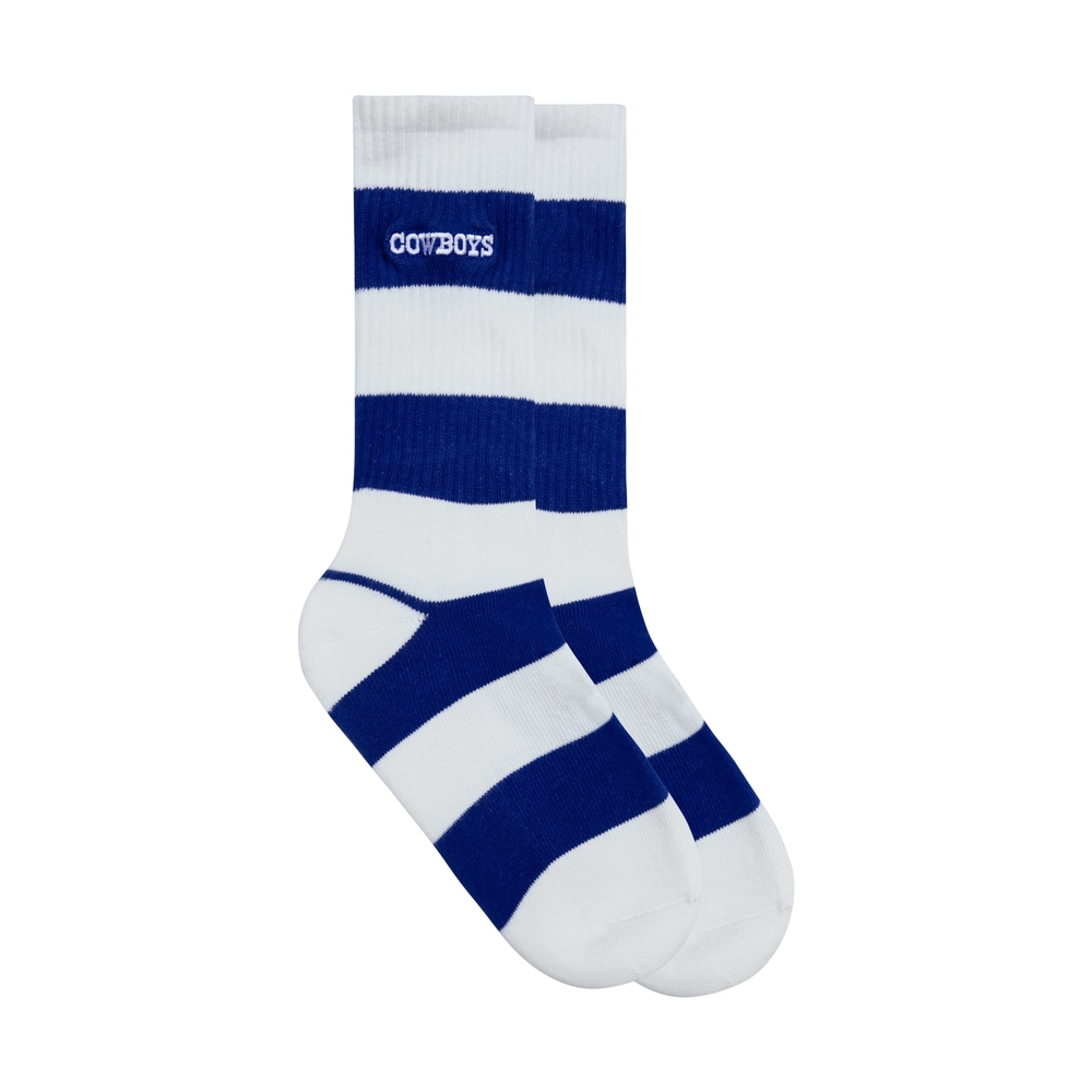 COWBOYS 3PK SOCKS Surf  The Web Flame, Bright White/Surf The Web, Surf The Web