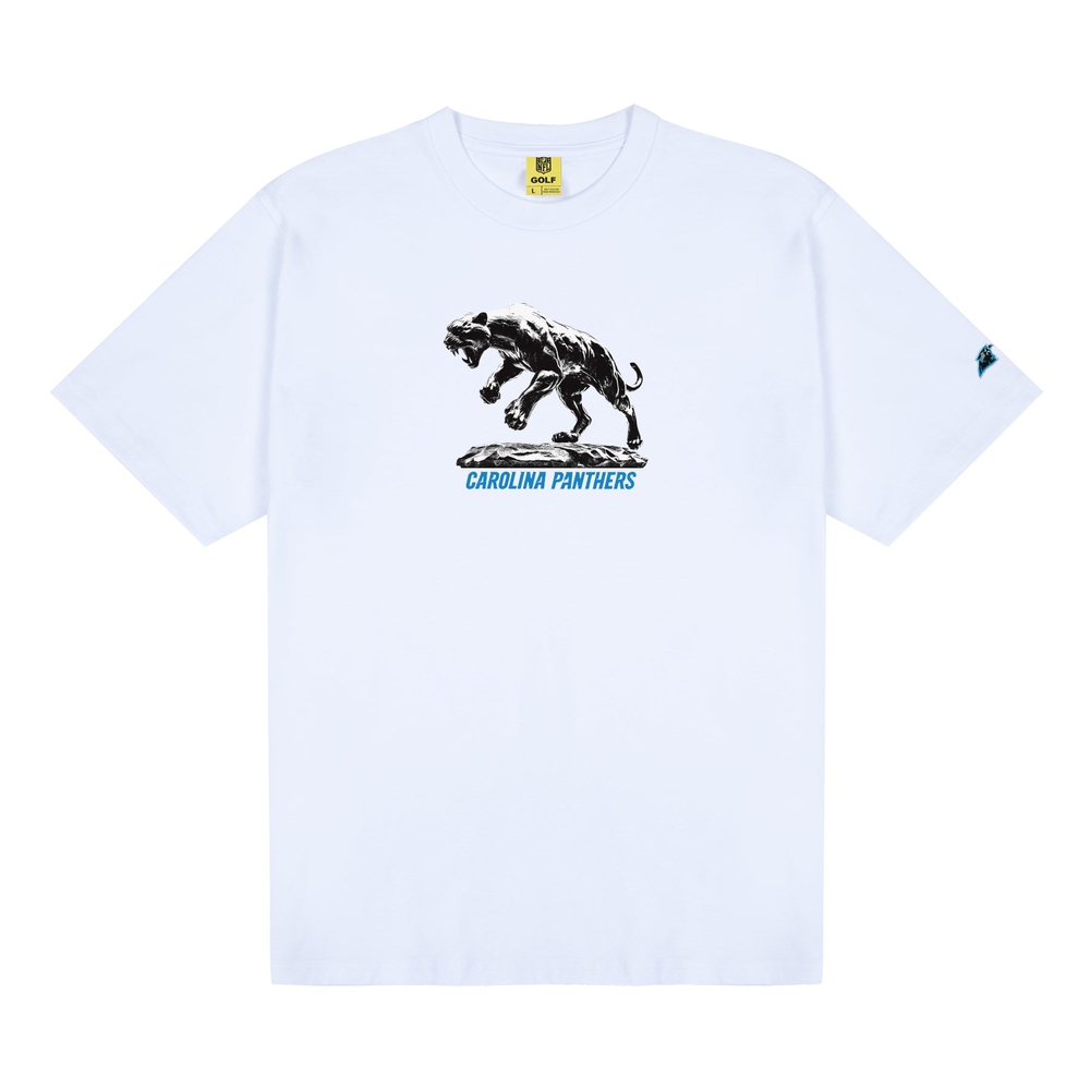 PANTHERS CUTOUT TEE Bright White