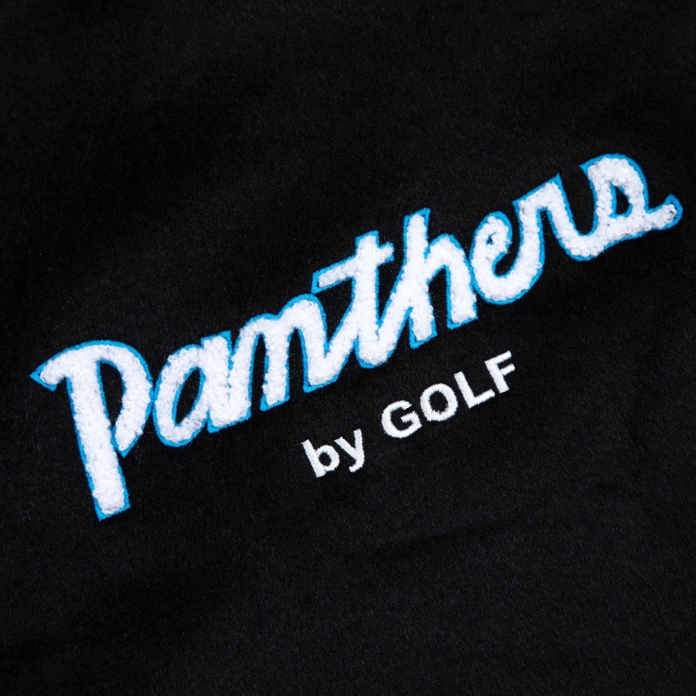 PANTHERS LETTERMAN JACKET Stretch Limo