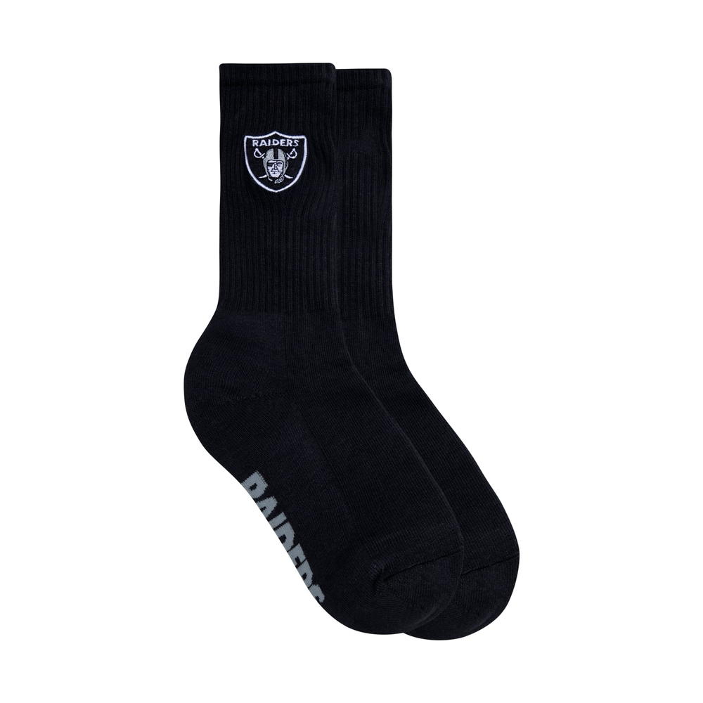 RAIDERS 3PK SOCKS Stretch Limo, Bright White/Stretch Limo, Stretch Limo