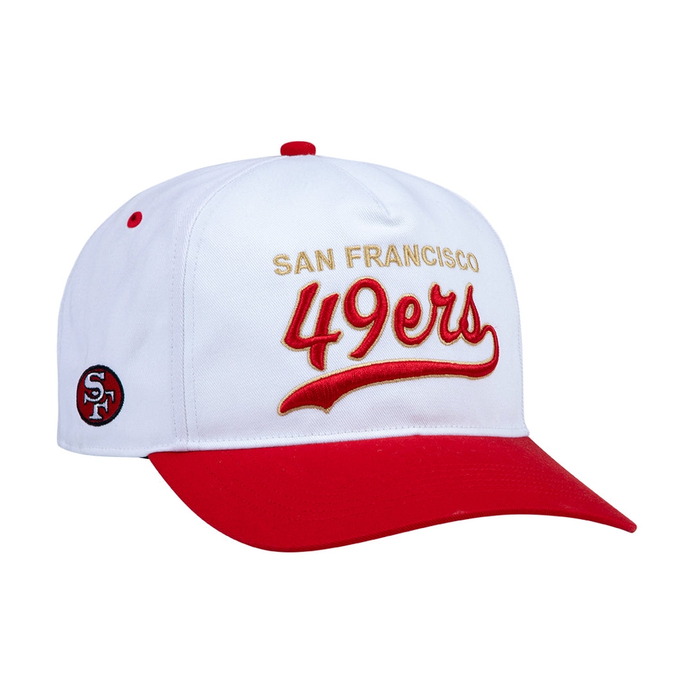 49ERS SNAPBACK Bright White