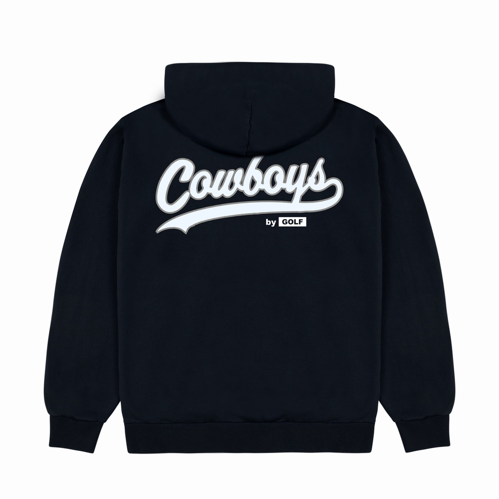 COWBOYS CUTOUT HOODIE Stretch Limo