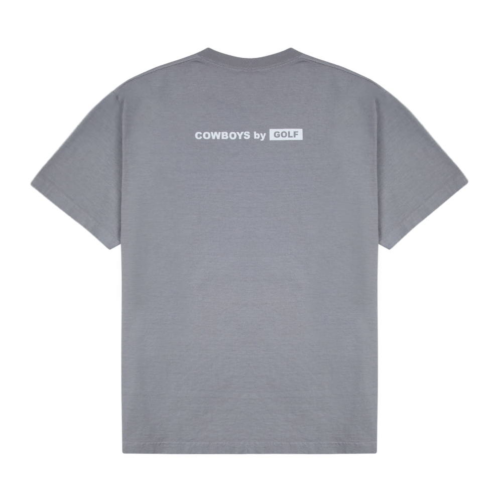 COWBOYS HELMET TEE Silver