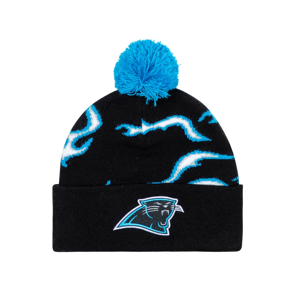 PANTHERS FLAME BEANIE Stretch Limo Flame