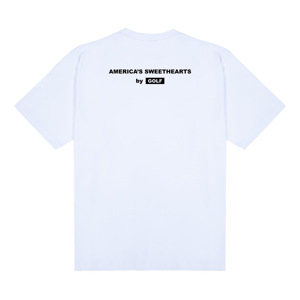 AMERICA'S SWEATHEARTS TEE Bright White