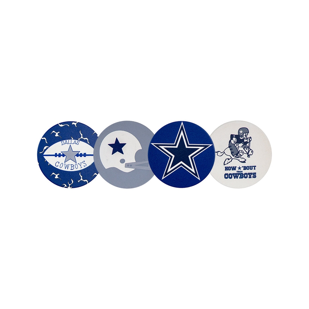 4PK COWBOYS COASTERS Multi