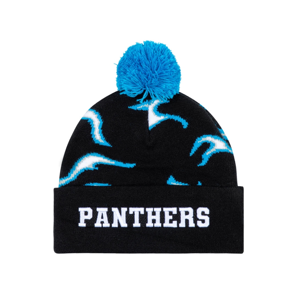 PANTHERS FLAME BEANIE Stretch Limo Flame