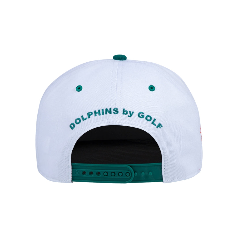 DOLPHINS SNAPBACK Bright White