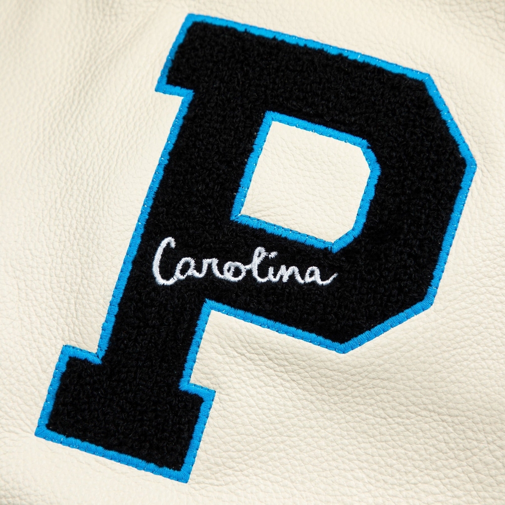 PANTHERS LETTERMAN JACKET Stretch Limo